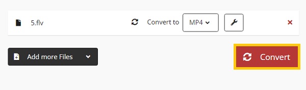 Convertir Flash en HTML5 Cloudconvert