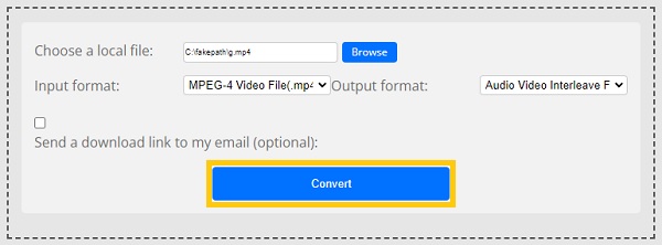 Converti file MKV in AVI