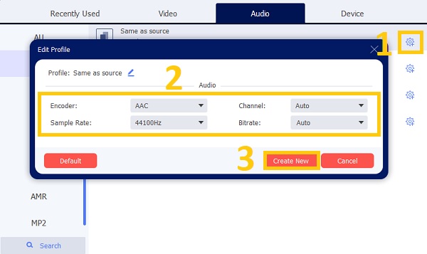 ปรับแต่งการตั้งค่าโปรไฟล์