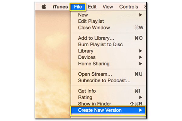 iTunes Convert MP4 To WAV