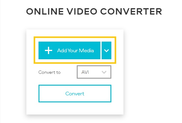 Online Video Converter MKV módosítása AVI-ra