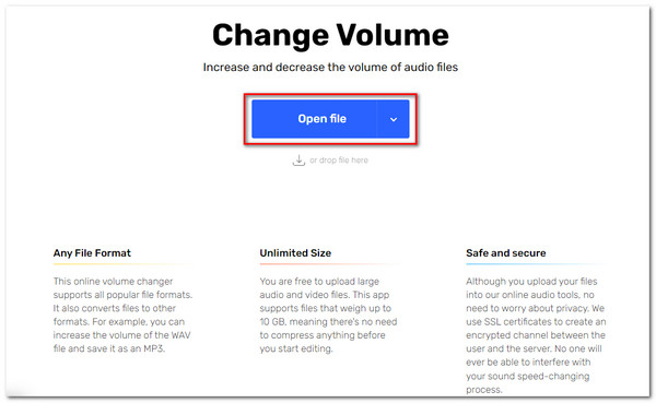 Volume Changer Datei öffnen