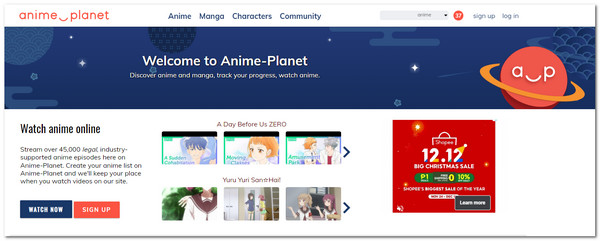 Anime Planet Anime-Website