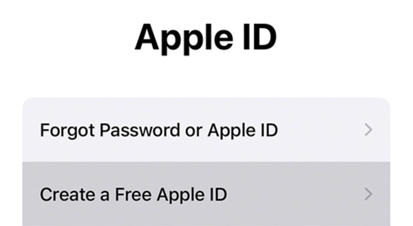 Tạo tài khoản ID Apple mới