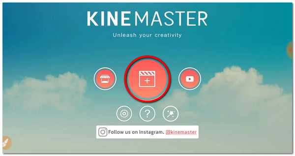 צור KineMaster חדש