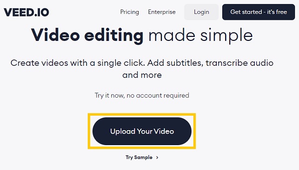 Veed Upload Your Video