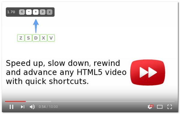 Video Speed Control Firefox