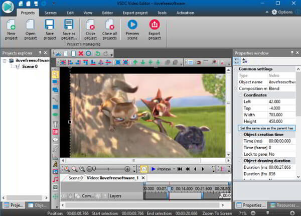 VSDC WEBM Video Editor