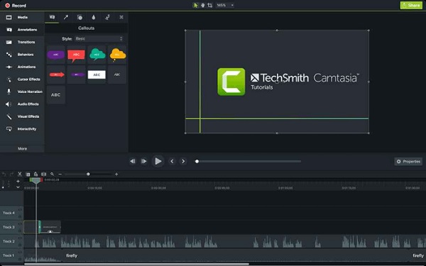 Camtasia 비디오 캡처 소프트웨어