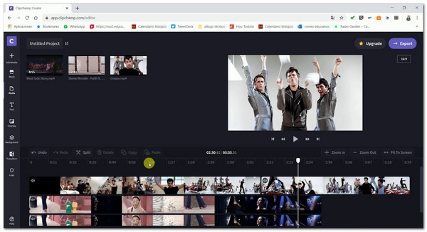 用于 Discord 的 Clipchamp 视频压缩器