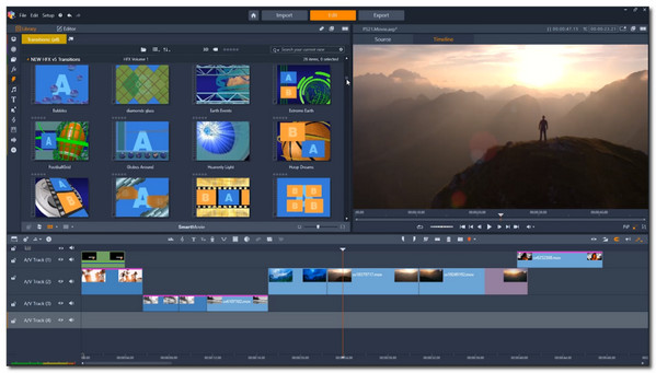 Trình nâng cao chất lượng video Pinnacle Studio