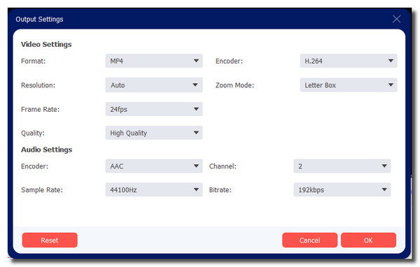 Adjust Video Output