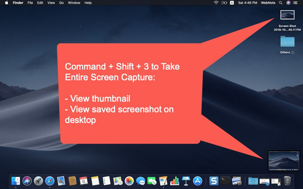 Command Shift 3 Mac Скриншот Ярлык