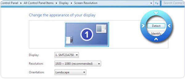 Phát hiện đầu ra video Windows