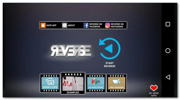 Reverse Movie FX Cara Memainkan Video secara Songsang