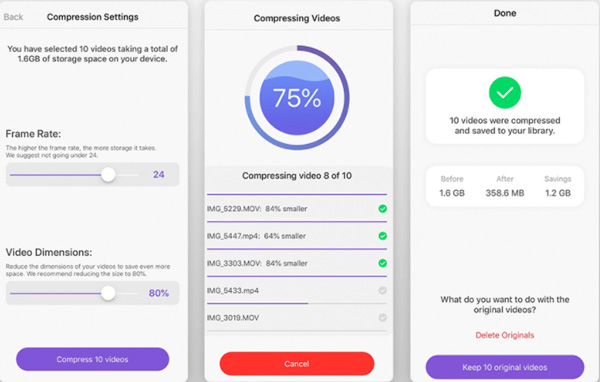 Compress Video and Resize Video