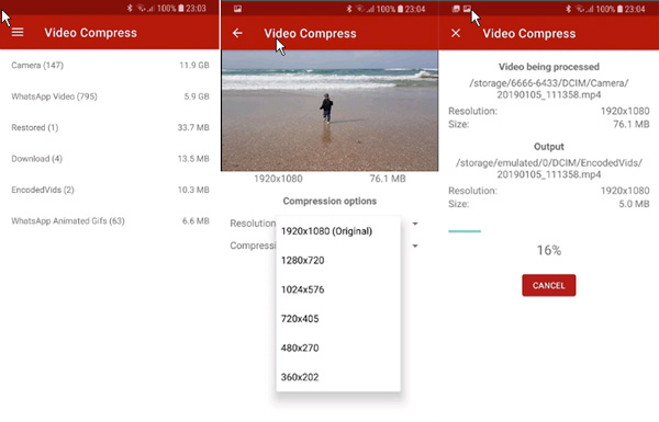 Compression vidéo Compresseur vidéo