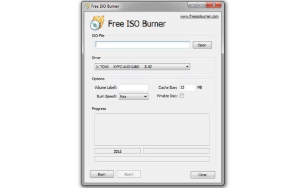 BurnAware ingyenes program, mint az IMGburn