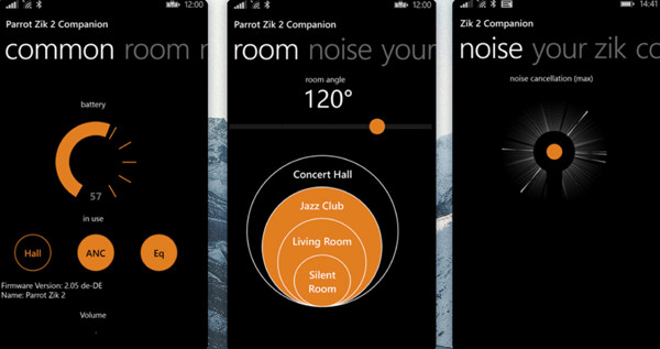 Parrot ZIK Remove Background Noise from Video