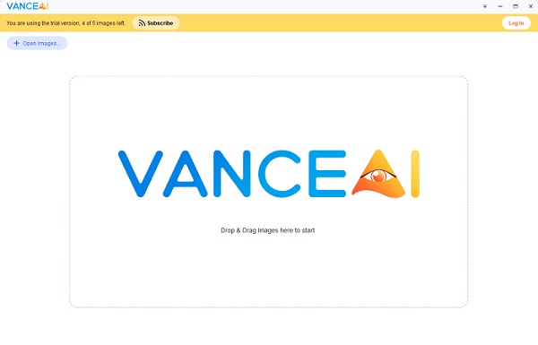 Επέκταση εικόνας Vance AI