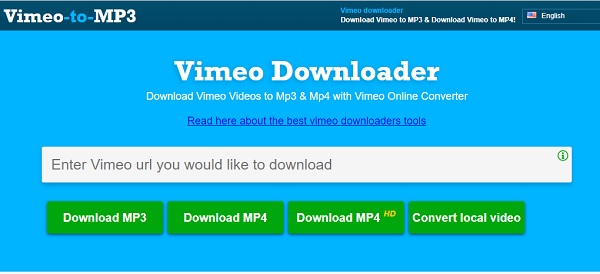 Sito VimetoMP3 come Vid in Mp3