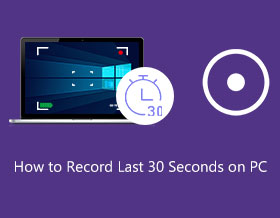Hur man spelar in de senaste 30 sekunderna på PC