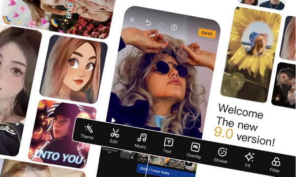 VivaVideo Audio toevoegen aan video-app