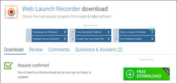 Web Launcher Recorder 下载 Web Launcher Recorder