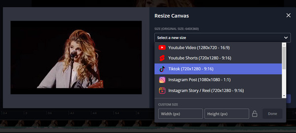 Mac पर Kapwing Resize Canvas Crop Videos