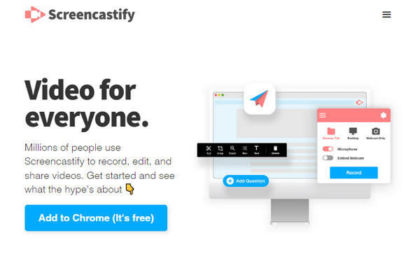 Screencastify Chrome に追加 Screencastify 拡張機能
