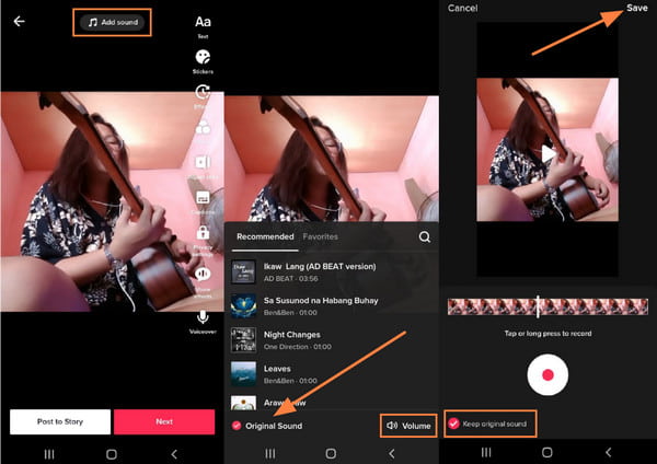 TikTok 内置如何在 TikTok 上静音视频