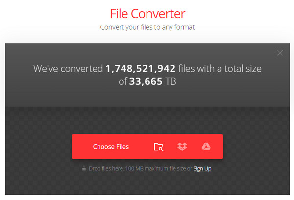 Convertio Choose Files