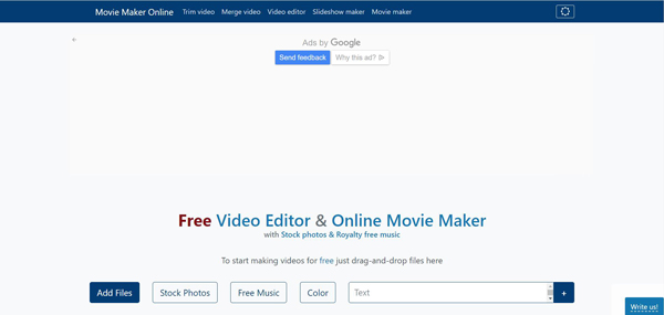 Movie Maker on-line