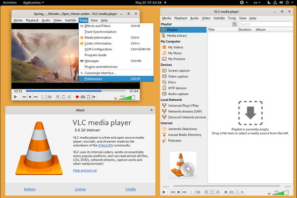 Extension VLC HEVC