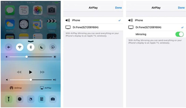 iOS 7 Bilgisayarı Seçin