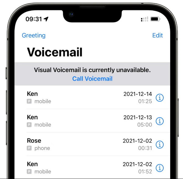 iPhone Voicemail