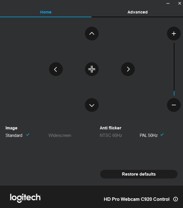 logitech camera settings mac previous release