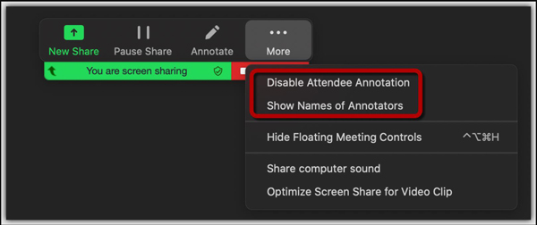 Set Preference for Annotation