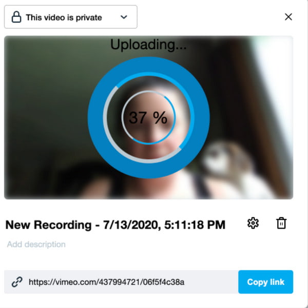 Vimeo Upload