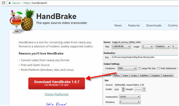 تحميل HandBrake