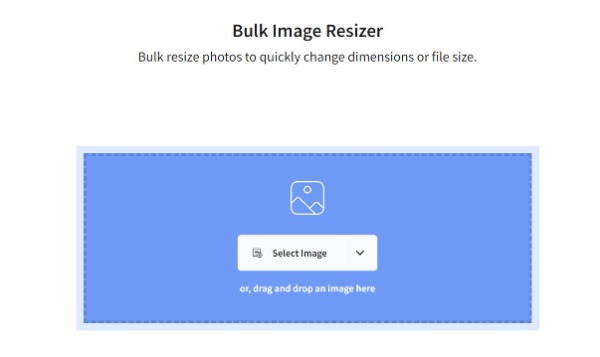 Image Resizer Interface
