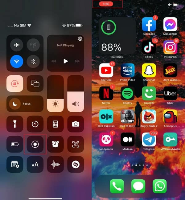 iPhone Screen Recording