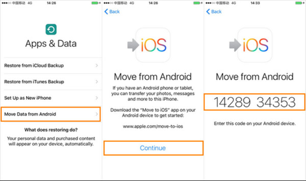 Siirry iOS Transfer WhatsAppiin