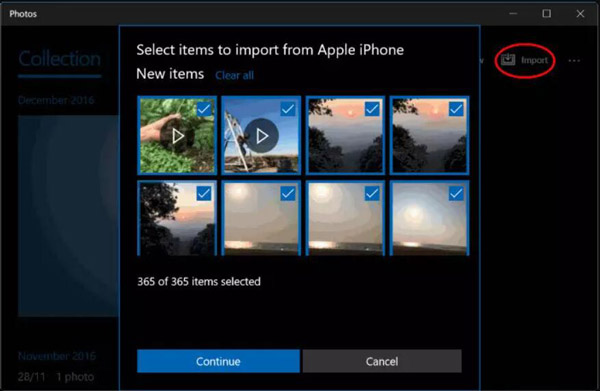 Sync Photos on Windows