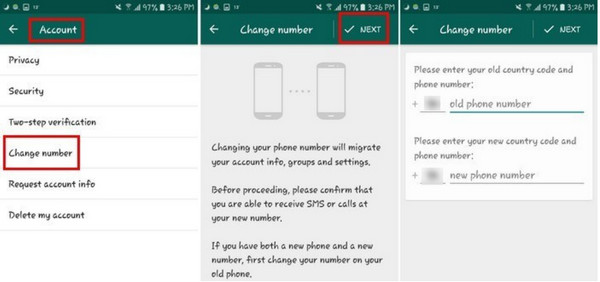 WhatsApp Nombor Baharu