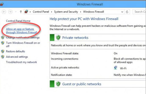 Configure Firewall