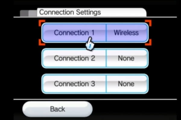 连接设置 Wii