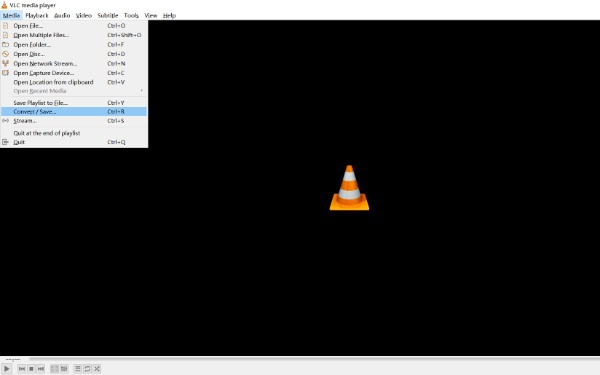 Otvorite Media VLC DAT