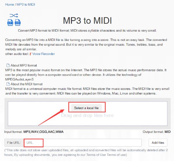 Muat Naik Audio Fail Bearaudio