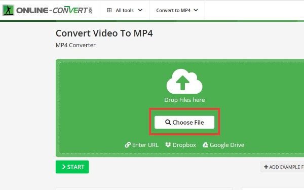 Upload Files Online Convert